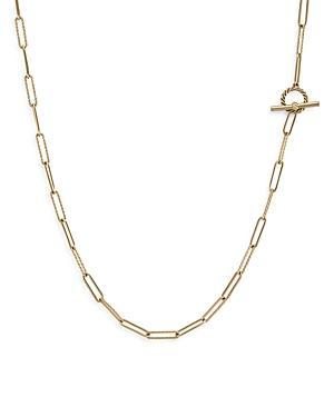 David Yurman Dy Madison Elongated Chain Necklace in 18K Yellow Gold, 20 Product Image