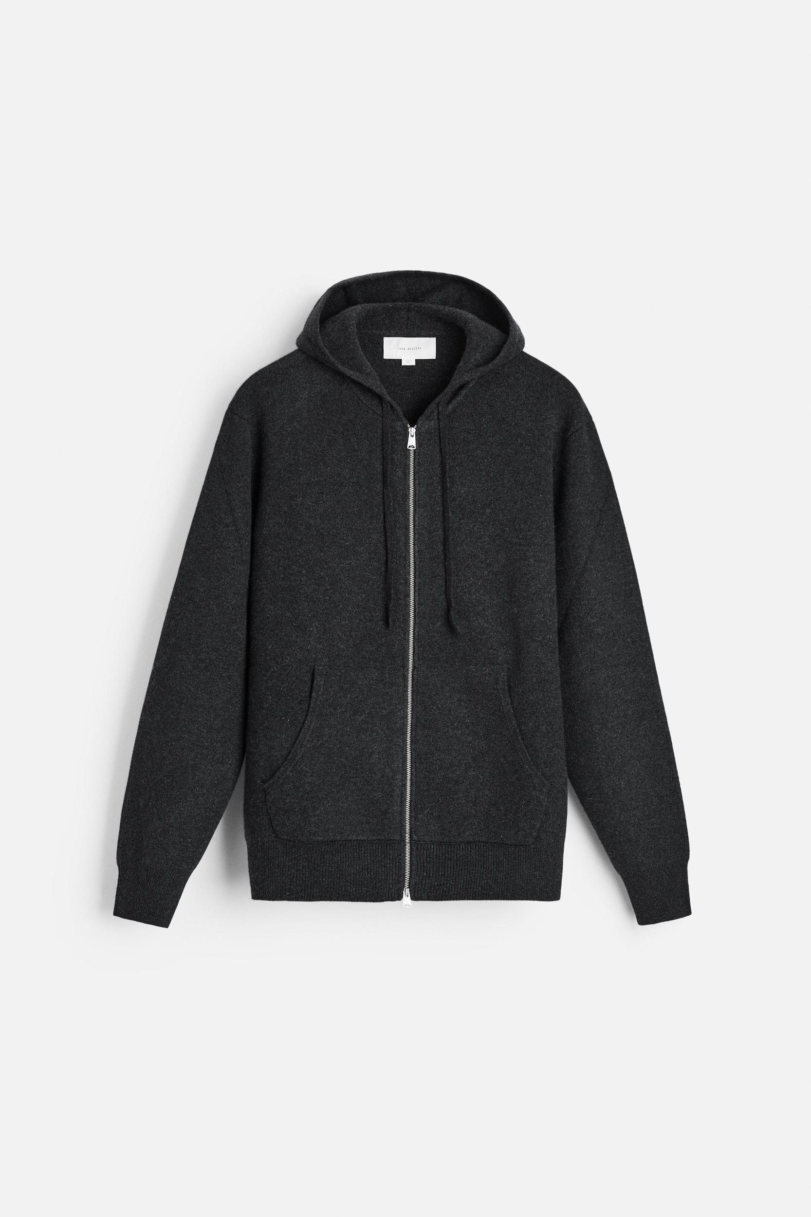 CASHMERE BLEND KNIT CARDIGAN Product Image