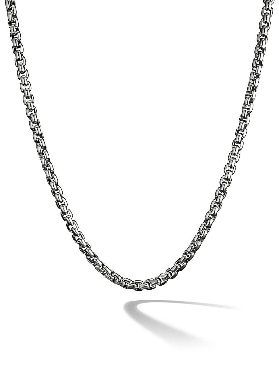 Mens Box Chain Necklace Product Image