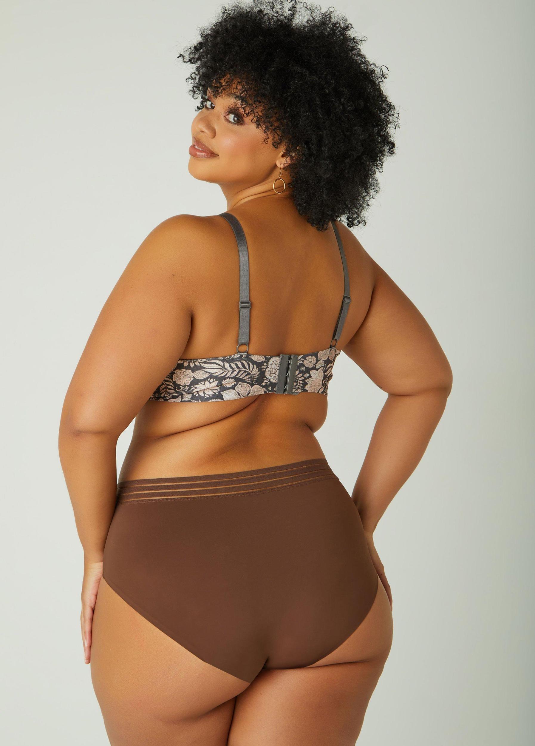 Plus Size 3 Pack YMI Wireless Bras Ashley Stewart Product Image