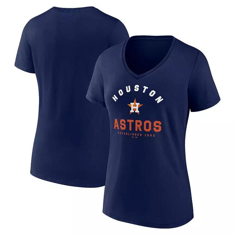 Womens Fanatics Branded Deep Sea Blue Seattle Kraken Authentic Pro V-Neck T-Shirt Krk Blue Product Image