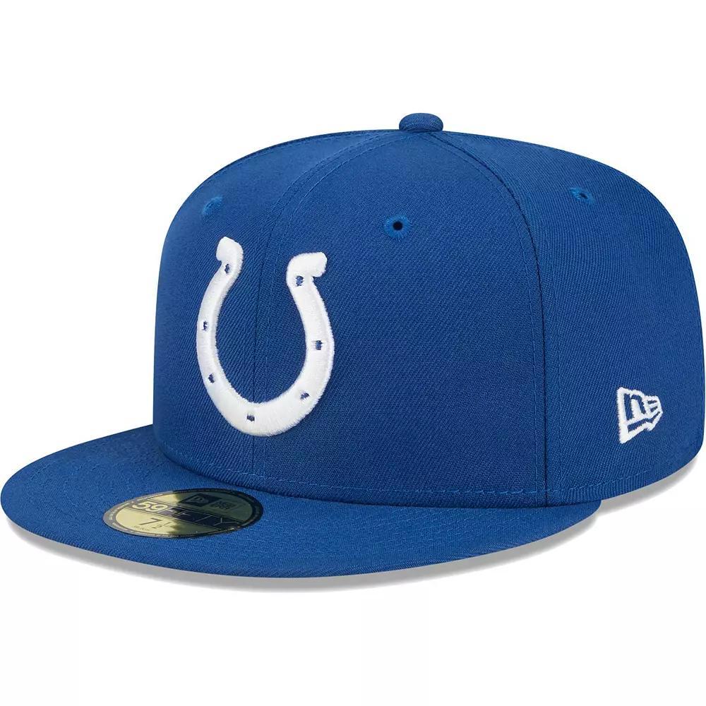 Men's New Era Royal Kansas Jayhawks Evergreen 59FIFTY Fitted Hat, Size: 6 7/8, Blue Product Image