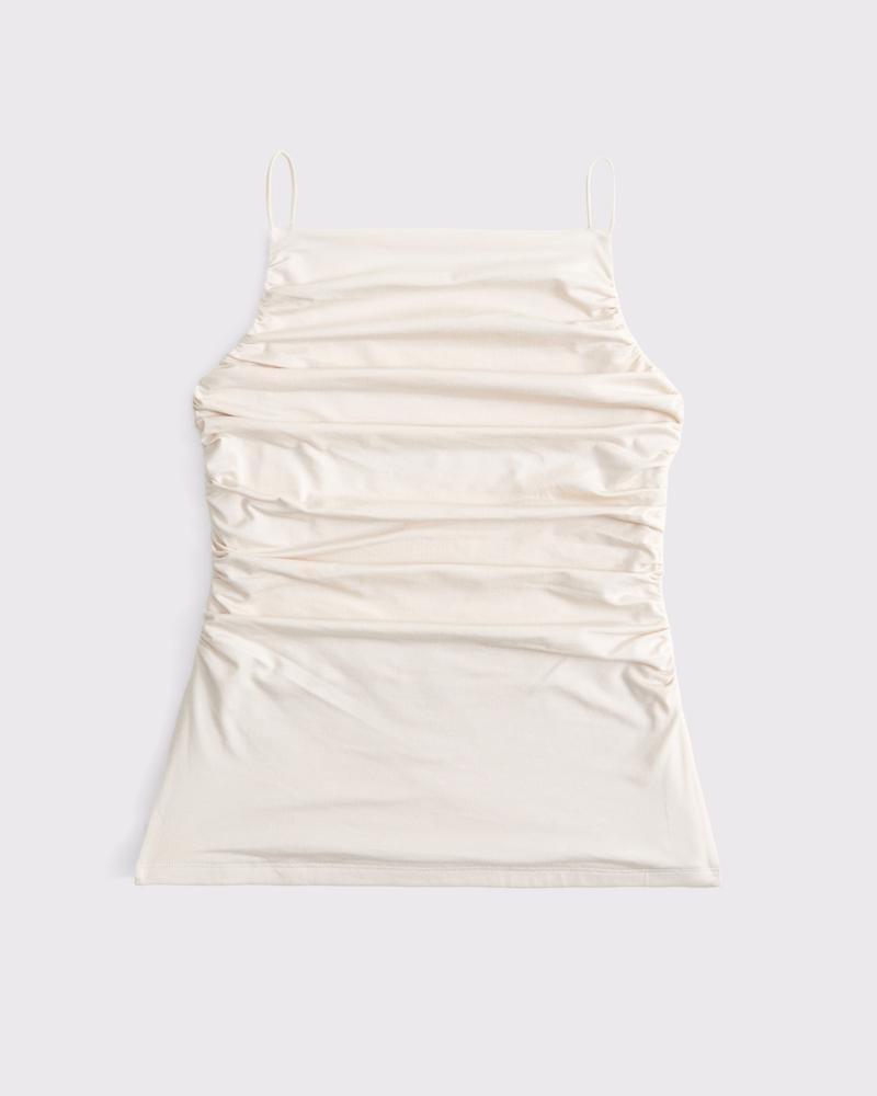 Ruched Apron Top Product Image