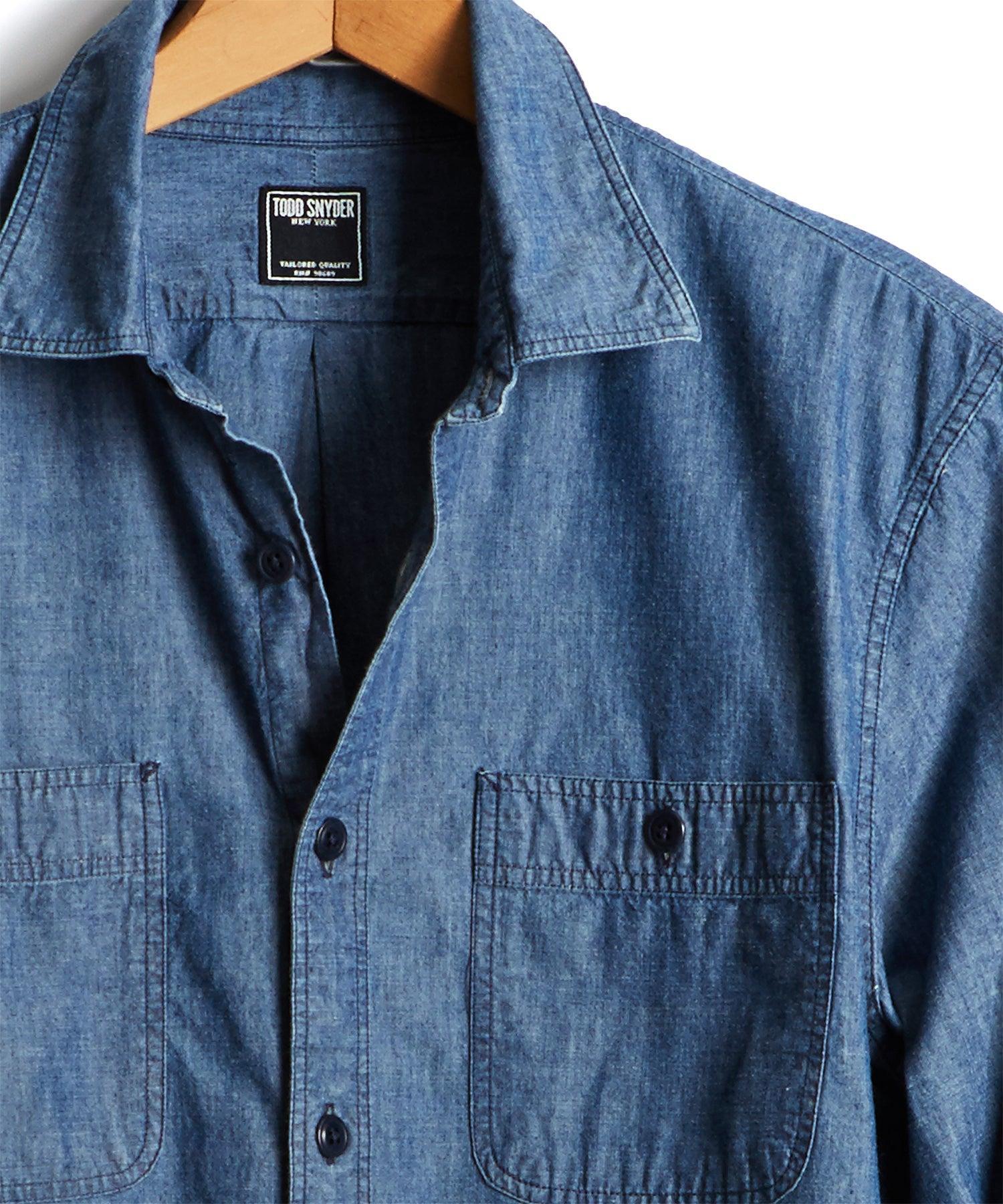 Japanese Chambray Work Shirt Product Image