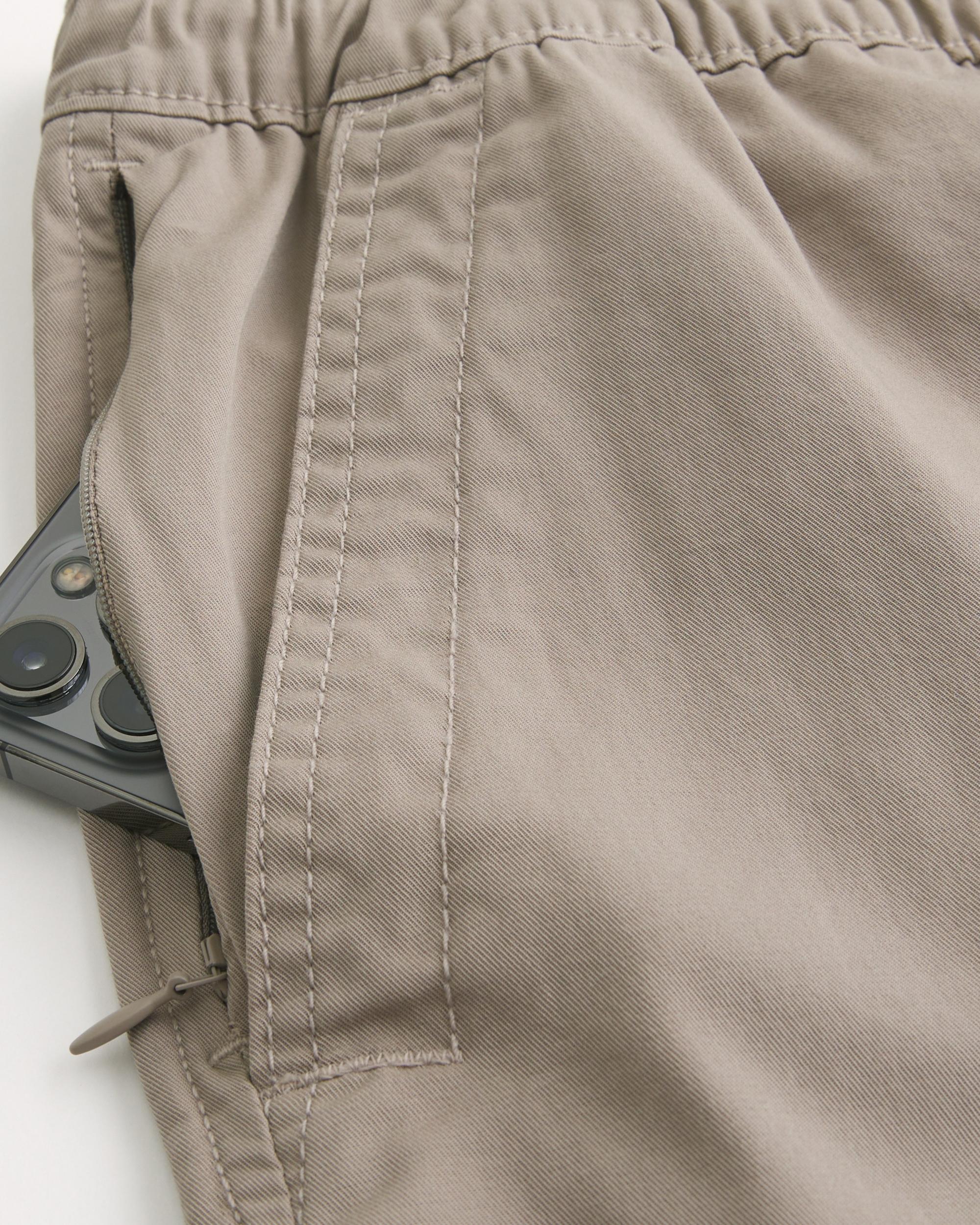 Baggy Pull-On Cargo Pants Product Image