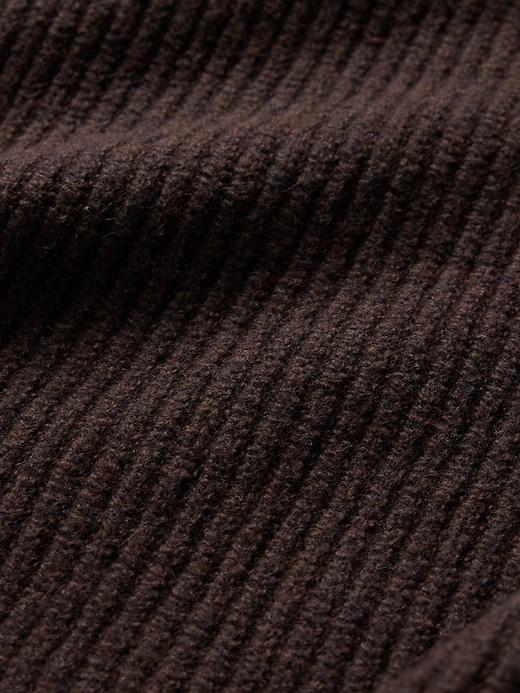 CashSoft Shaker-Stitch Crewneck Sweater Product Image