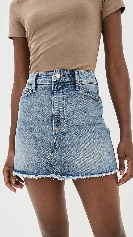 Good American Denim Uniform Mini Skirt | Shopbop Product Image