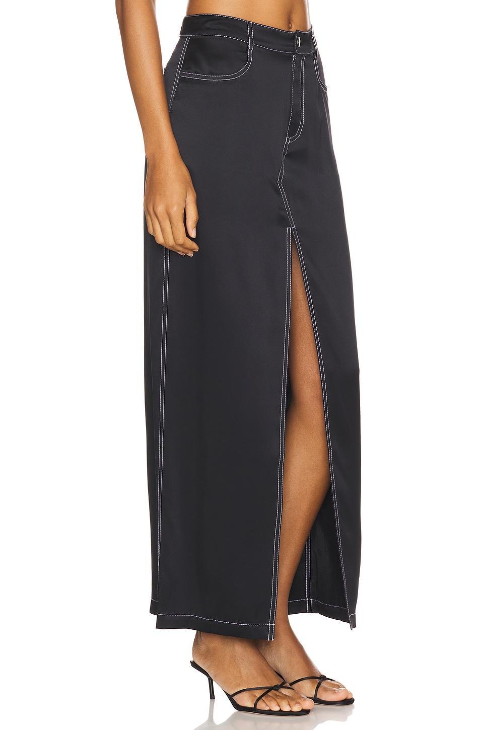 Silk Maxi Skirt fleur du mal Product Image