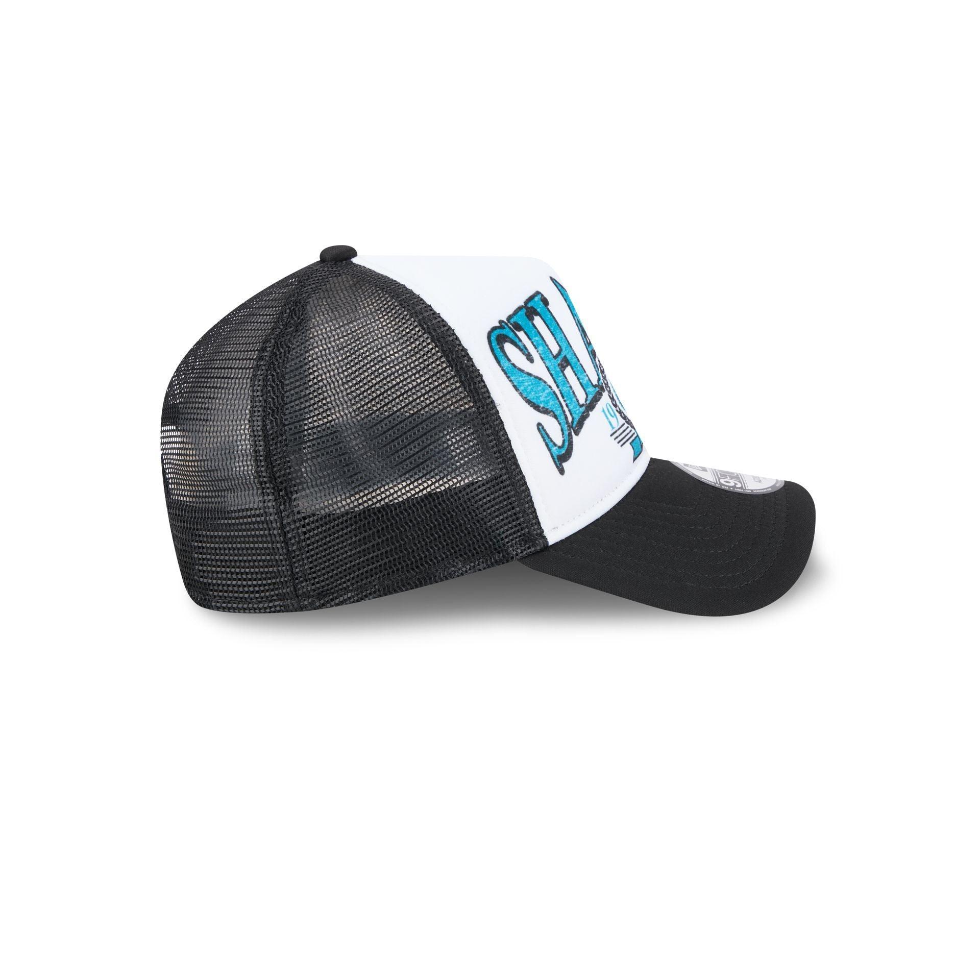 Sacramento Kings Distressed 9FORTY A-Frame Trucker Hat Male Product Image