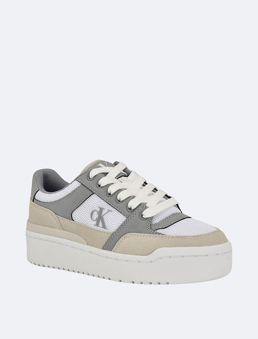 Calvin Klein Womens Womens Alondra Platform Sneaker - Multi Product Image