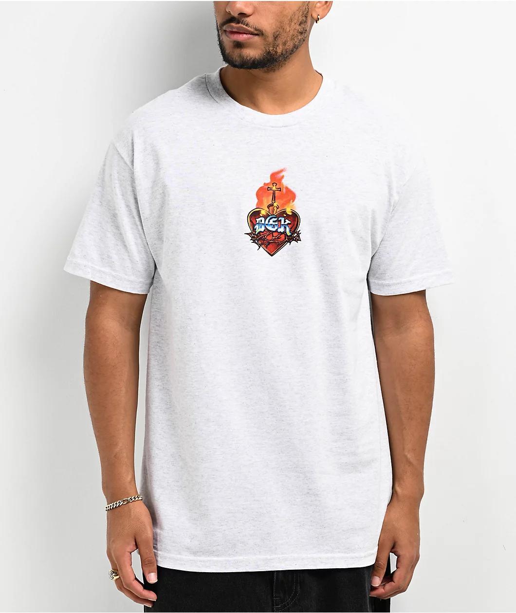 DGK Sacred Grey T-Shirt Product Image