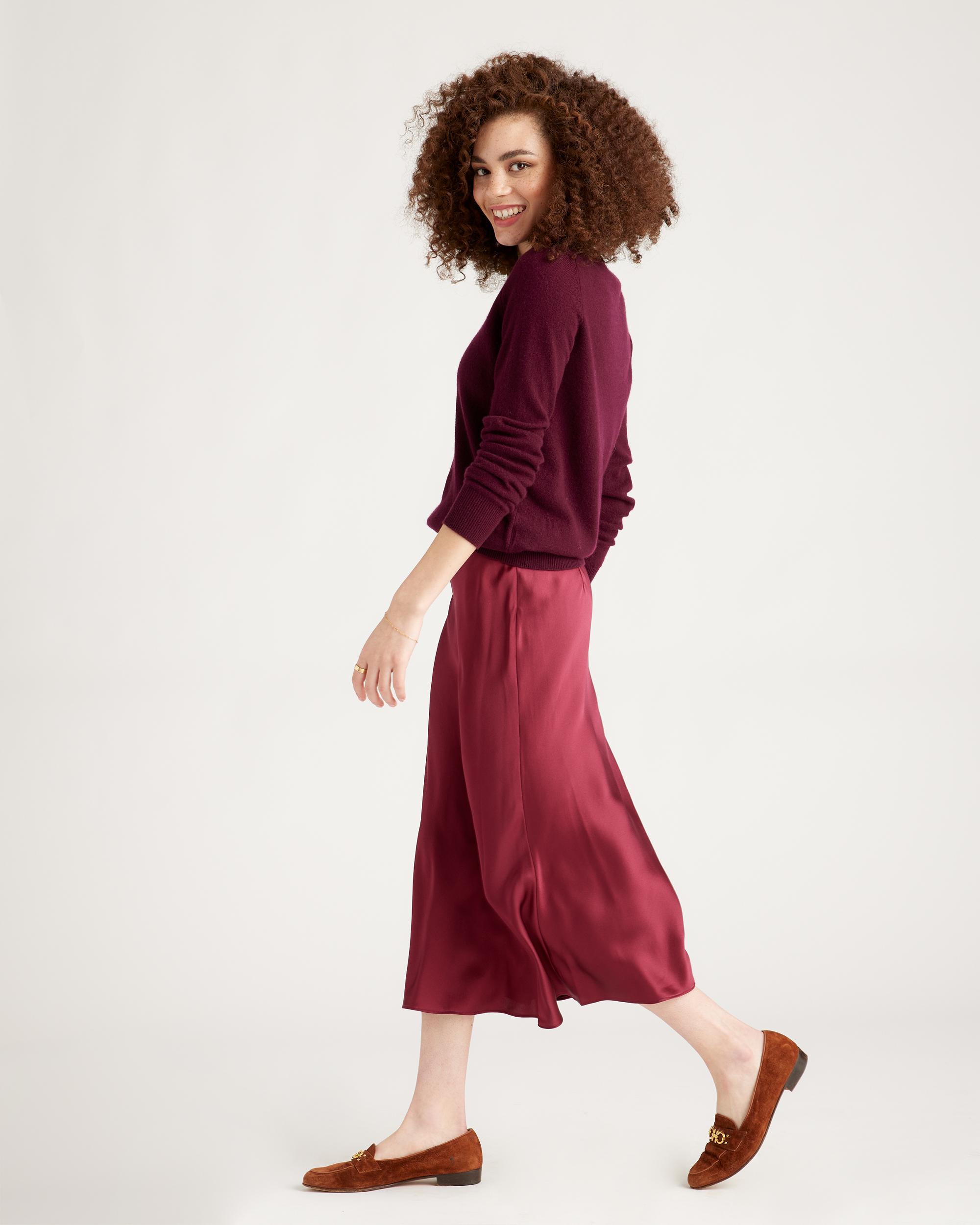 Quince | Women's Washable Skirt Silk Product Image