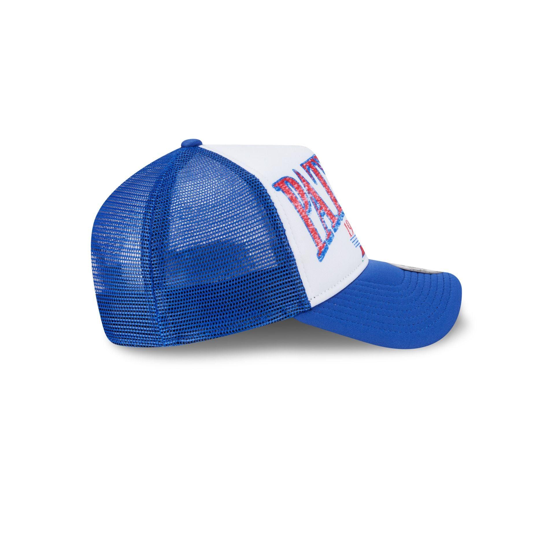 Oklahoma City Thunder Distressed 9FORTY A-Frame Trucker Hat Male Product Image