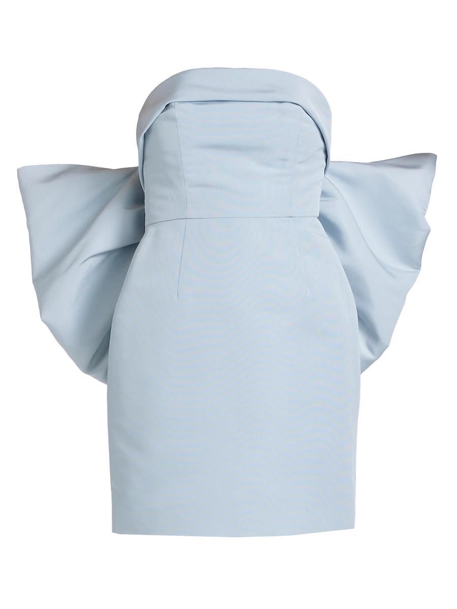 Womens Margot Silk Strapless Minidress Product Image