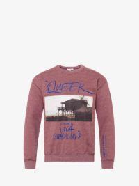 JW ANDERSON X QUEER SWEATSHIRT WITH PHOTO PRINT in brown | JW Anderson US  Product Image