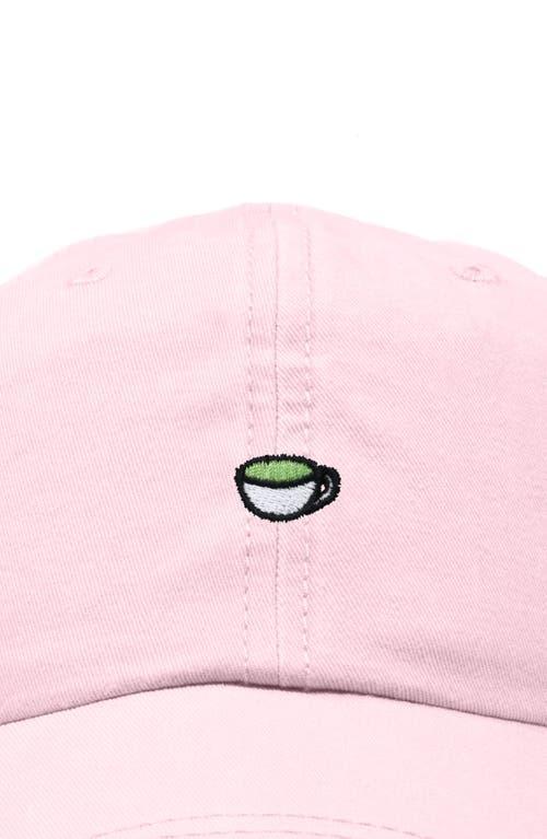 Dalix Womens Lil Matcha Everyday Dad Cap in Washed Pink at Nordstrom Product Image