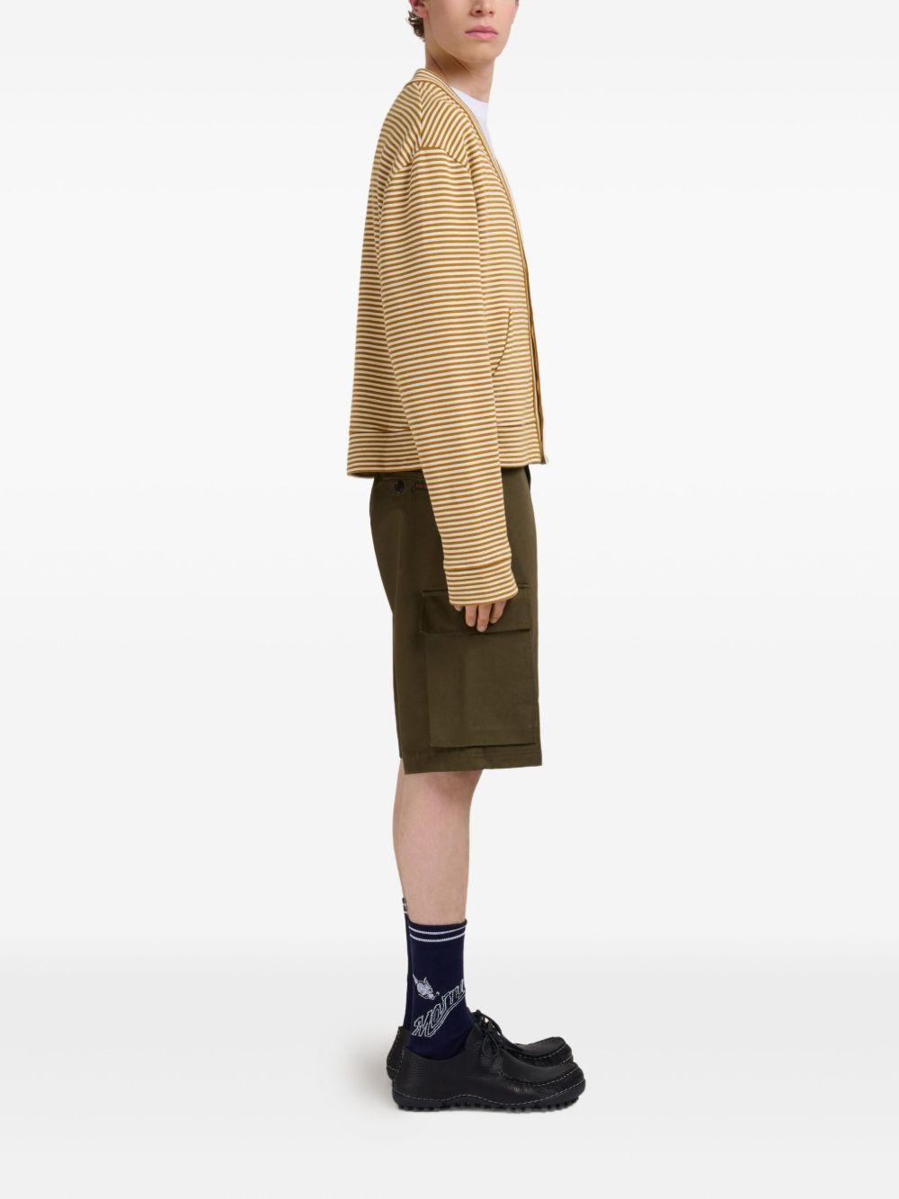 striped button-up cardigan Product Image