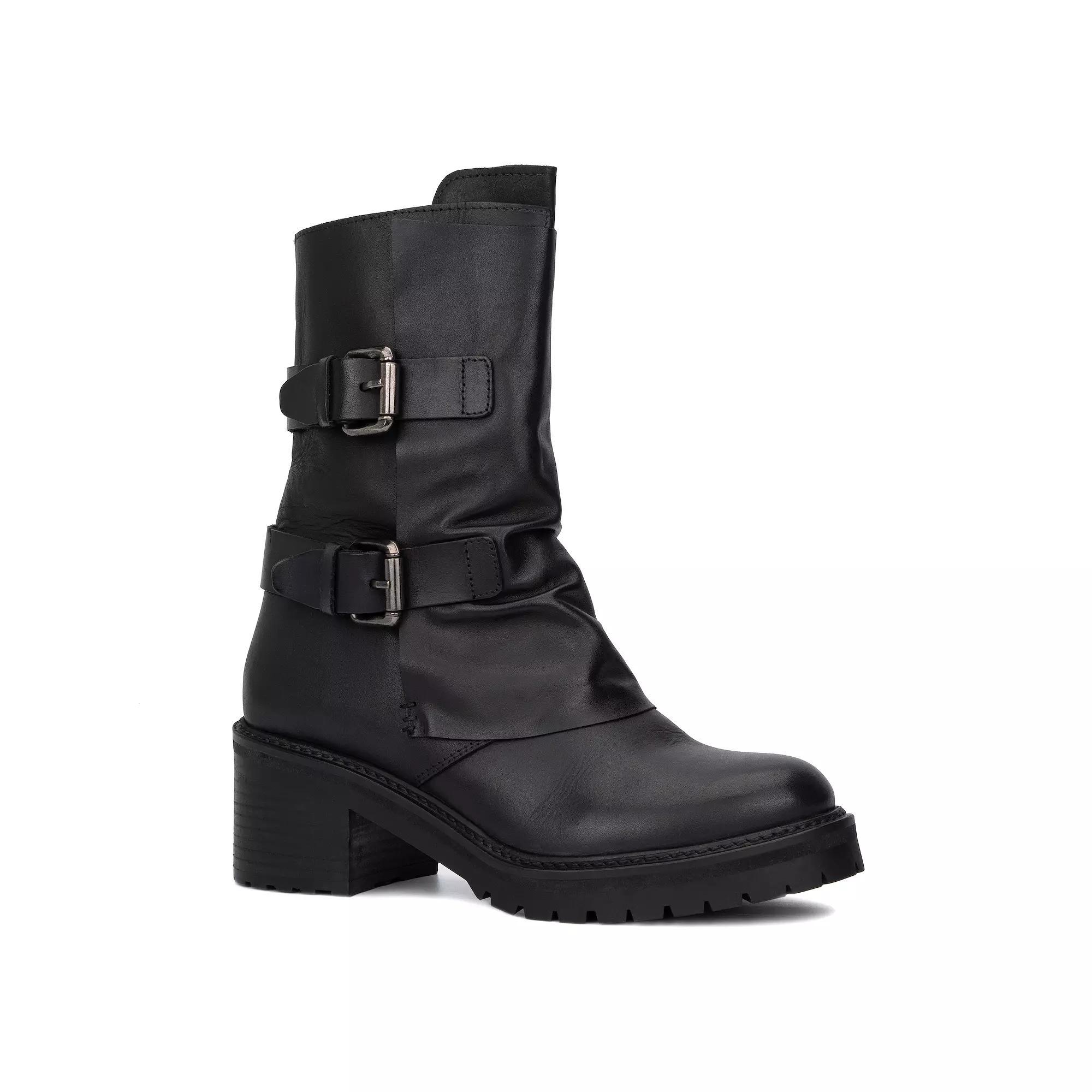 Vintage Foundry Co. Margot Womens Leather Ankle Boots Product Image