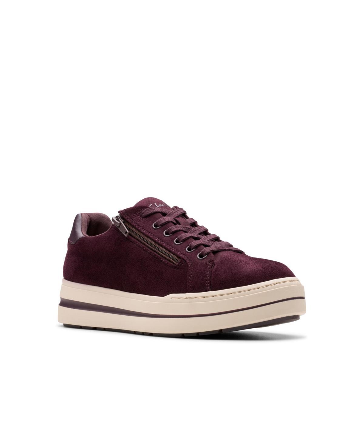 Clarks® Audreigh Sky Women's Casual Sneakers, Size: 7.5, Black Fabric Product Image