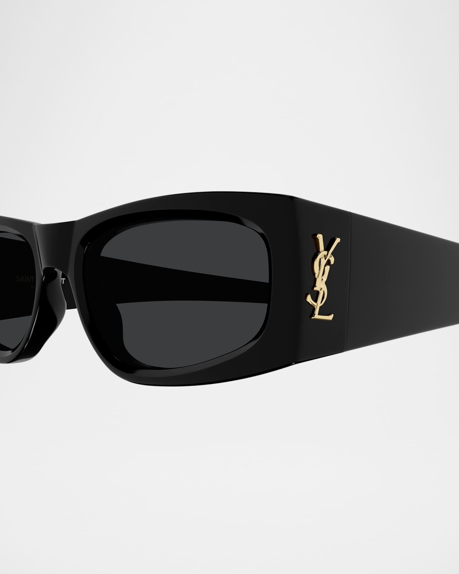 Rectangular Acetate Sunglasses Product Image