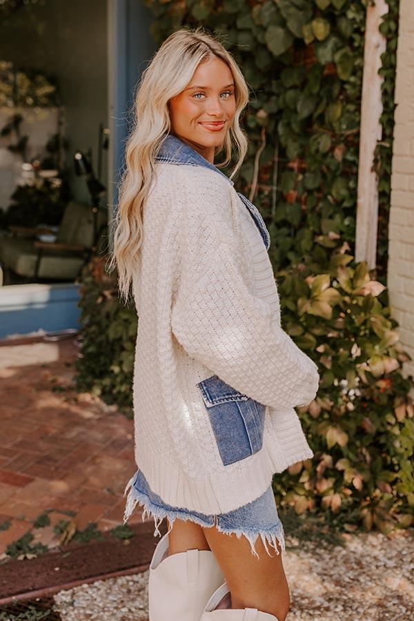 Cue The Cozy Knit Jacket Product Image