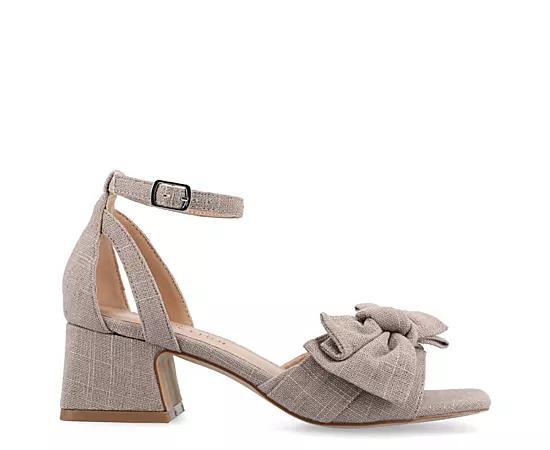 Journee Zevi Womens Tru Comfort Foam Sandals Brown Product Image