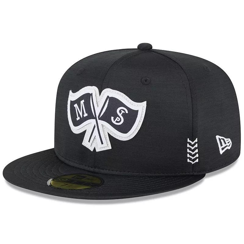 Mens New Era Minnesota Twins 2024 Clubhouse 59FIFTY Fitted Hat Product Image