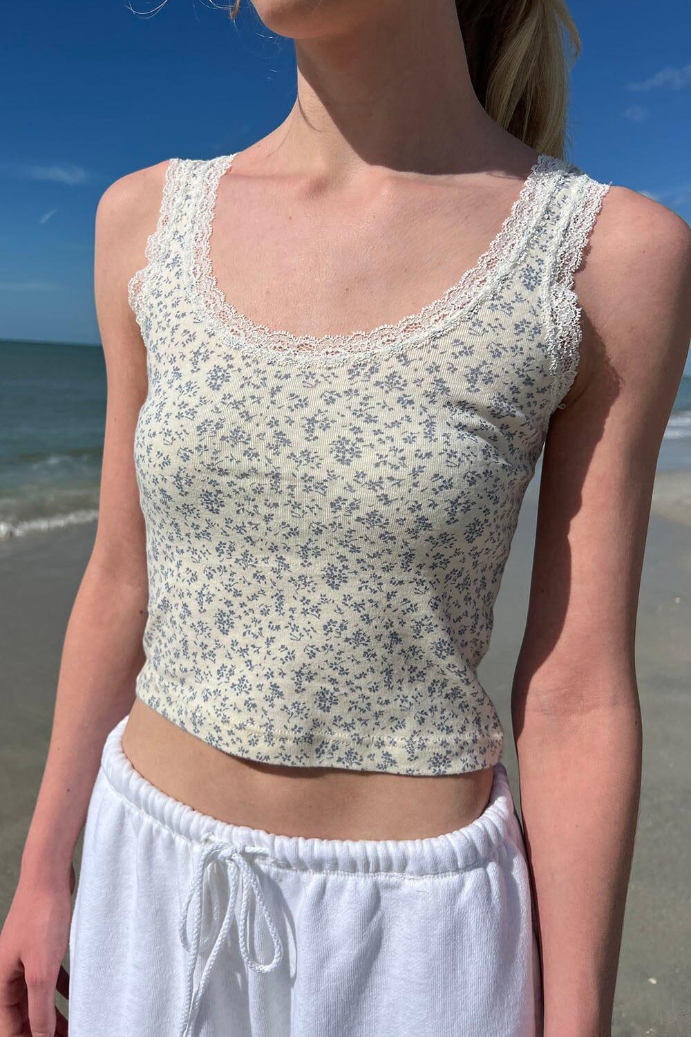 Ronnie Floral Lace Tank Product Image