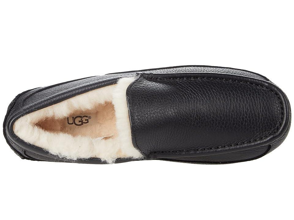 UGG Ascot Leather Leather) Men's Slippers Product Image