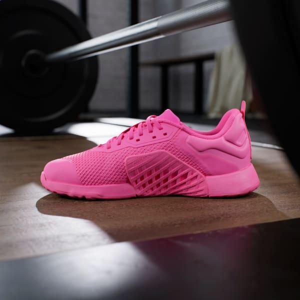 adidas Dropset 3 strength training shoes Lucid Pink 5 Womens Product Image