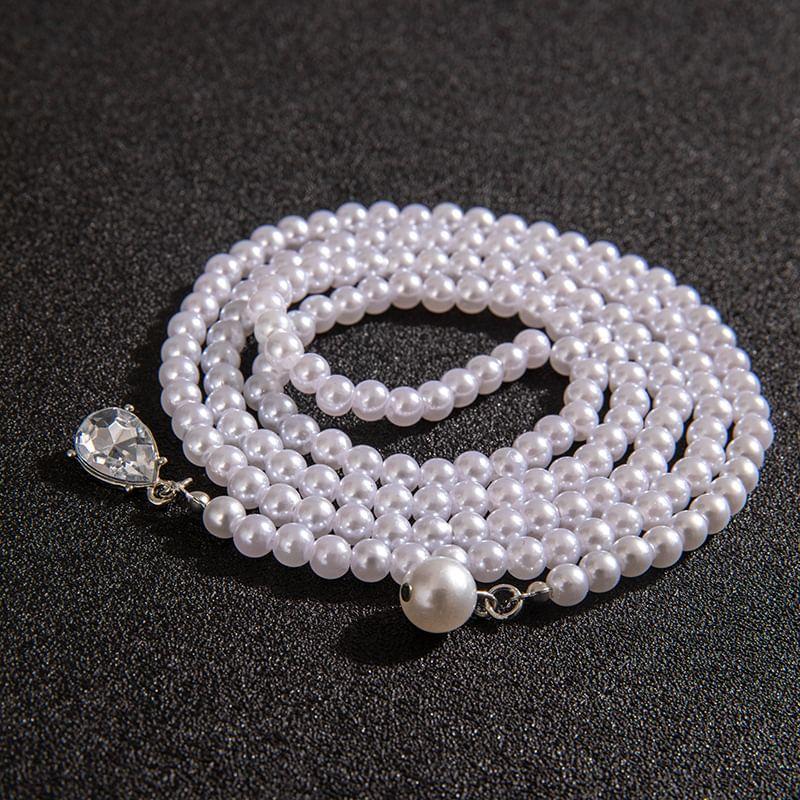 Beaded Lariat Necklace Product Image