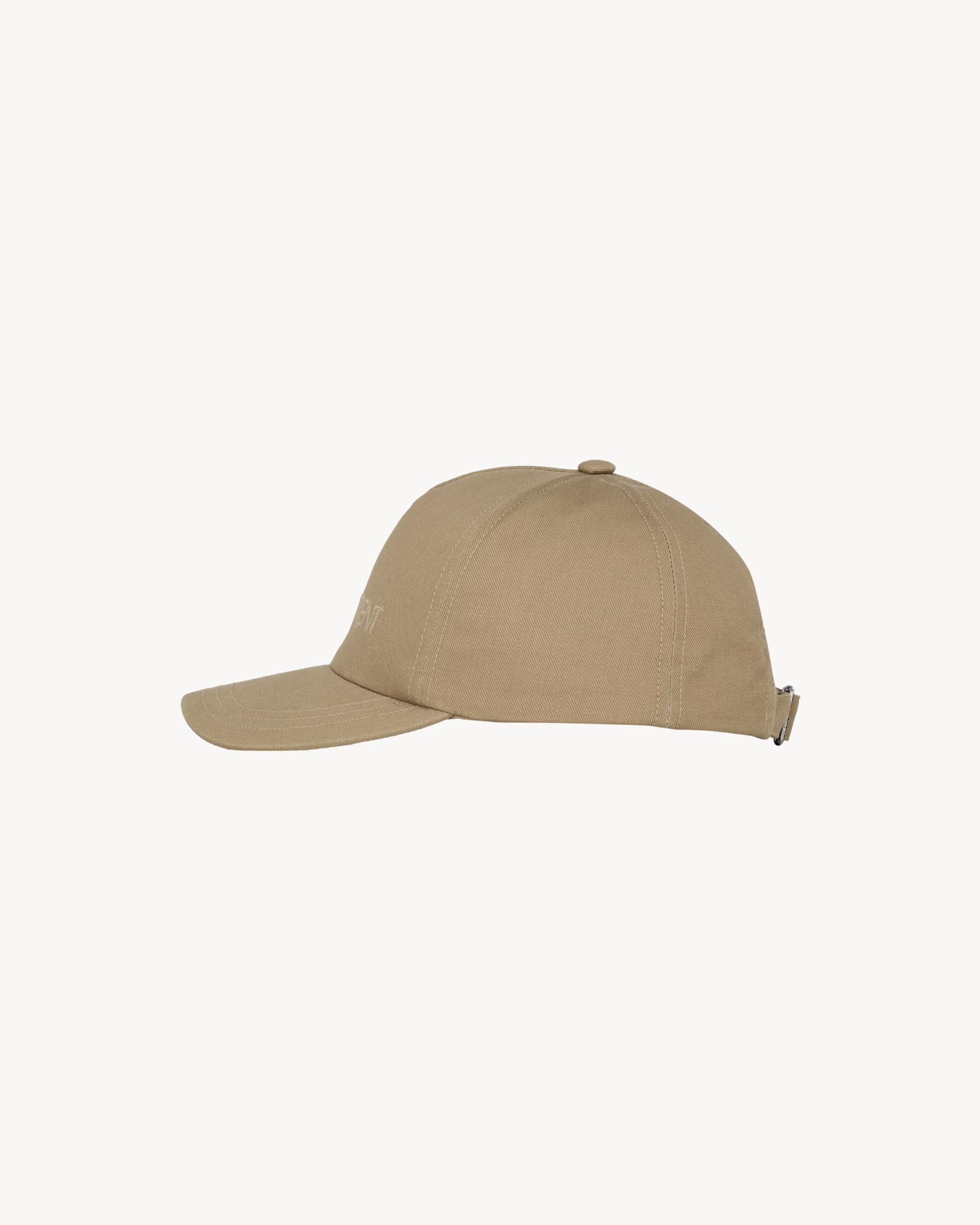 SAINT LAURENT cap in gabardine Product Image