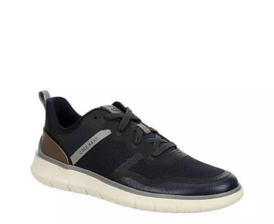 Cole Haan Generation Zerogrand Men's Textured Sneakers, Size: 9.5, Blue Blazer Truffle Ti Product Image