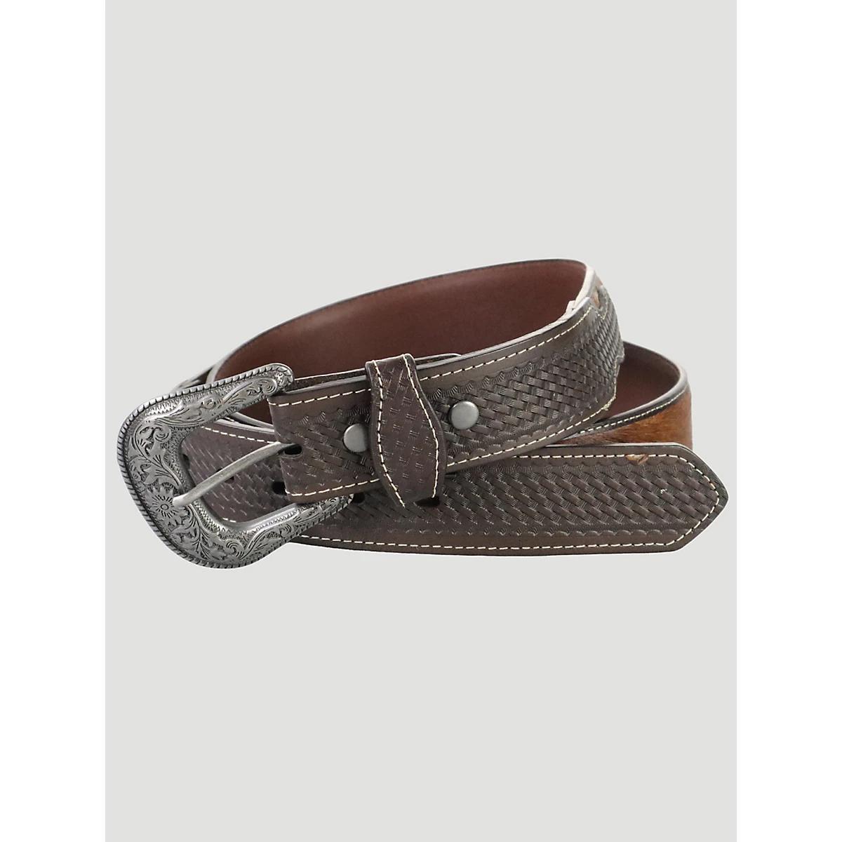 Men's Calf Hair Belt Product Image