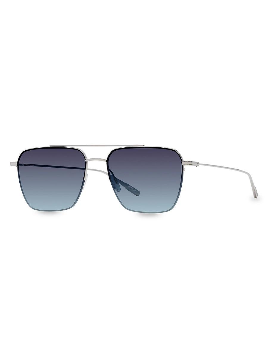 Mens Armstrong Titanium Aviator Sunglasses Product Image