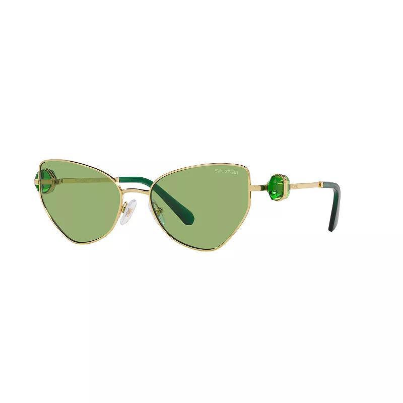 Mens Gancini Evolution Metal Rectangle Sunglasses Product Image