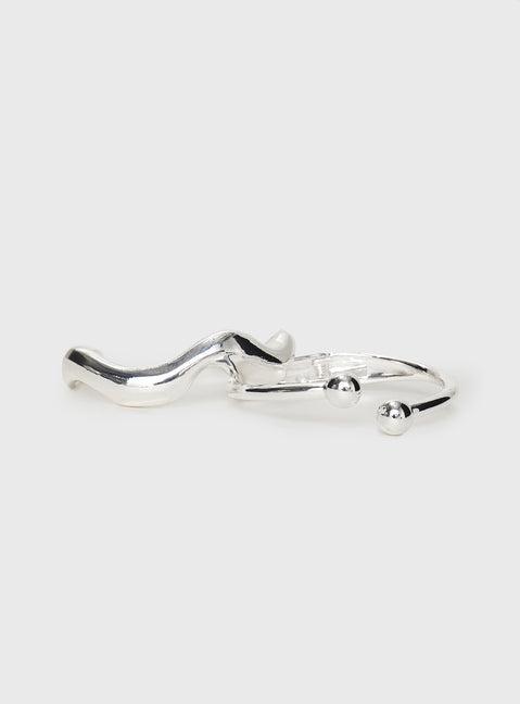 Locked In Bracelet Silver Product Image