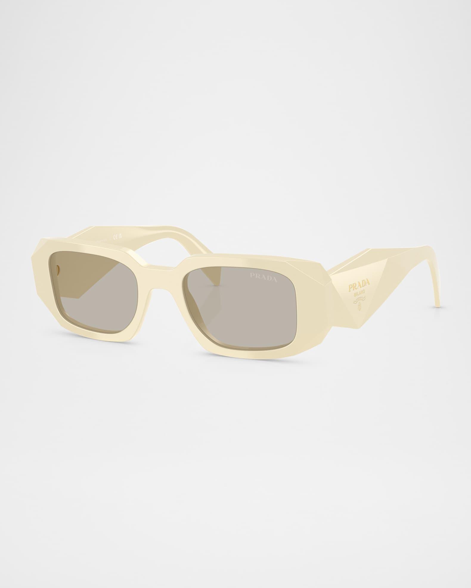 PR 17WSF Acetate Rectangular Sunglasses Product Image