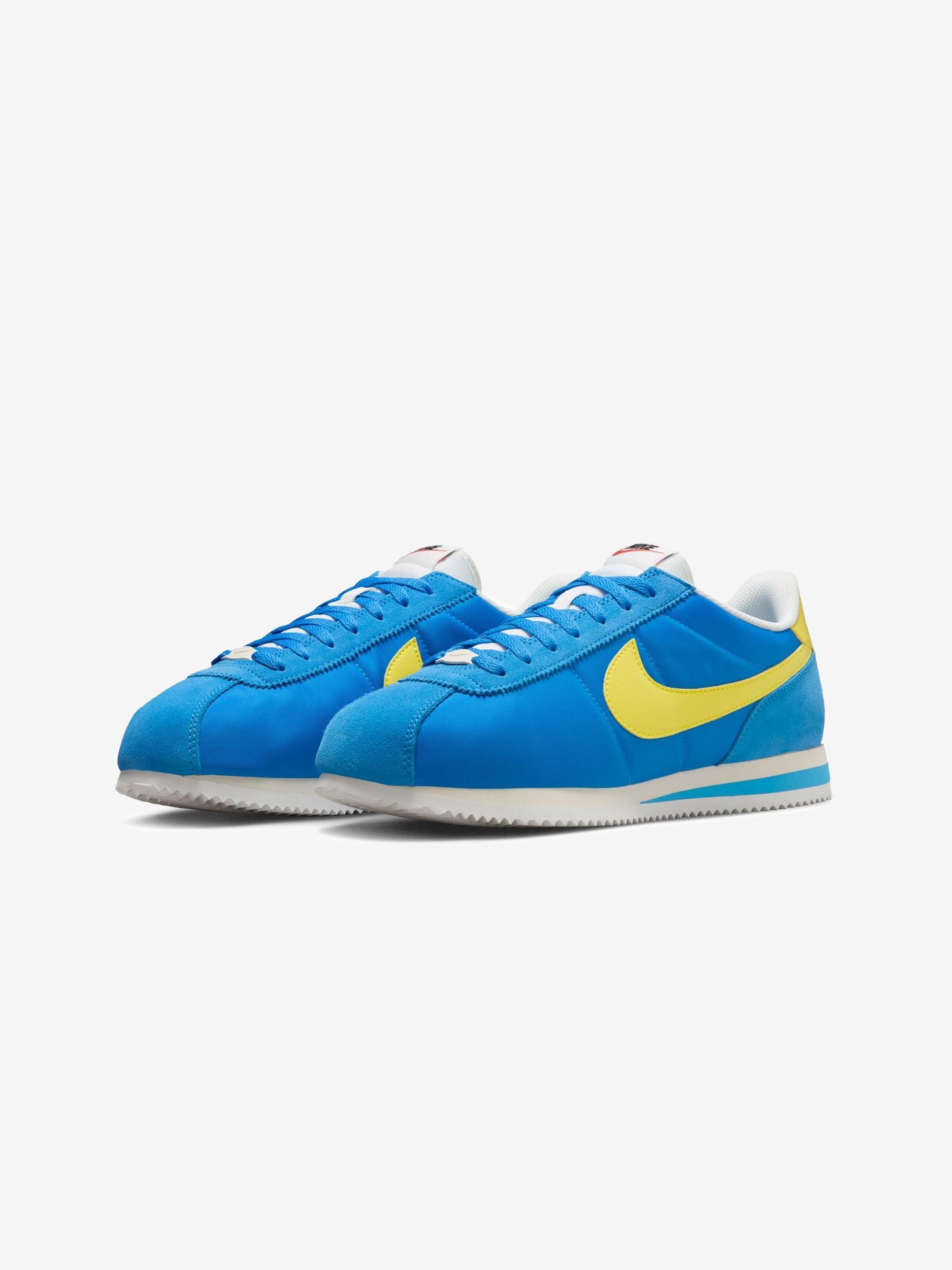 Nike Cortez Textile (Lt. Photo Blue/Lightening) Product Image