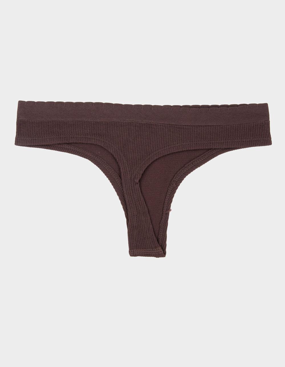 FULL TILT Seamless Thong - LIGHT BLUE Product Image