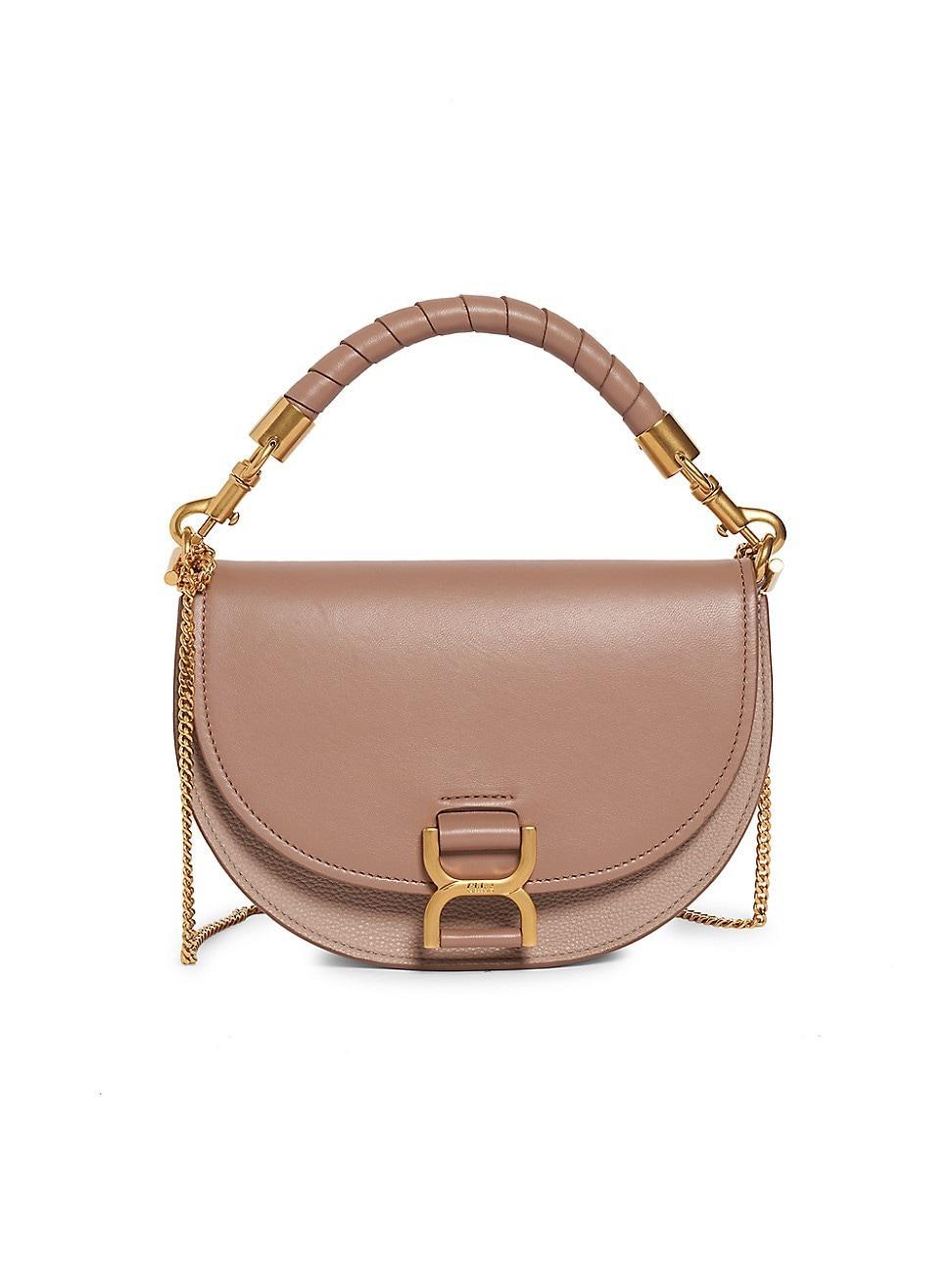 Chloe Marcie Leather Chain Crossbody Product Image