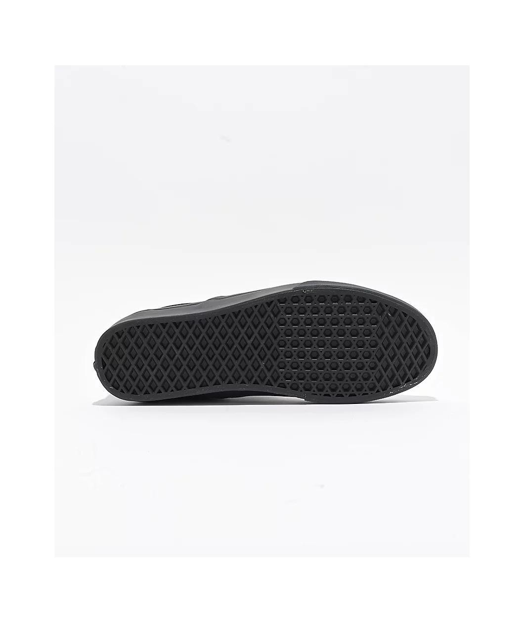Vans Classic Slip-On Checkerboard White & Black Skate Shoes Product Image