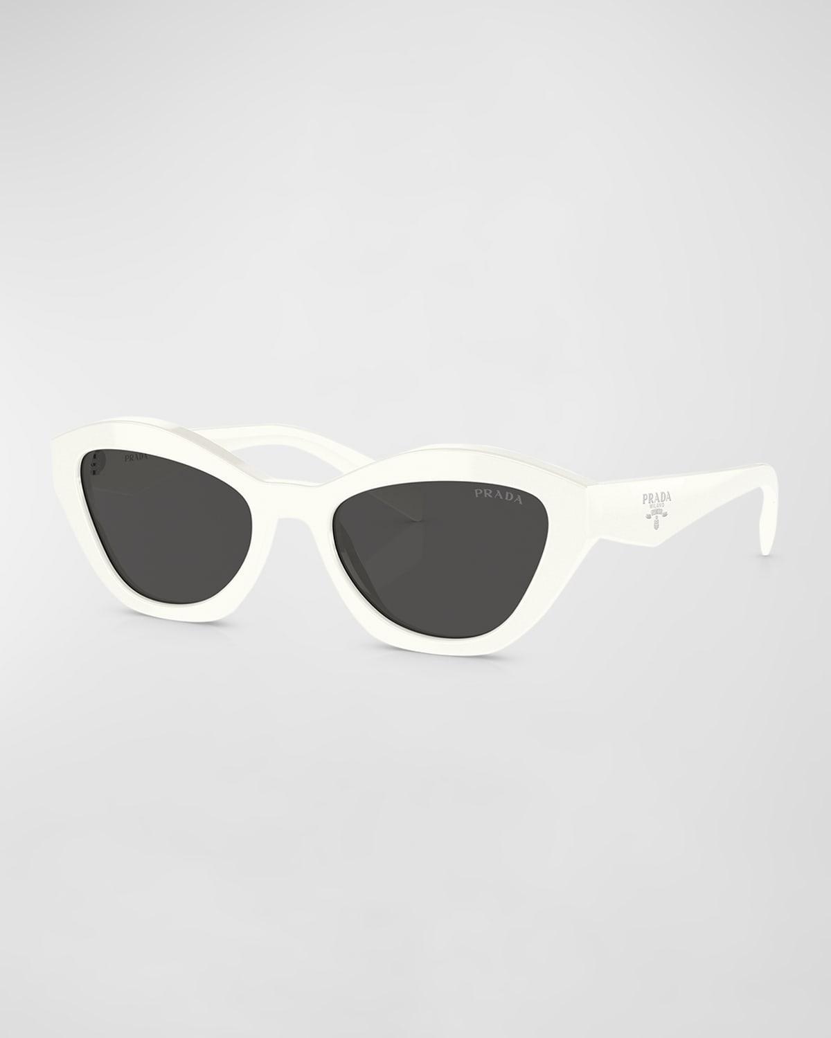 Triangle Logo Acetate Butterfly Sunglasses Product Image