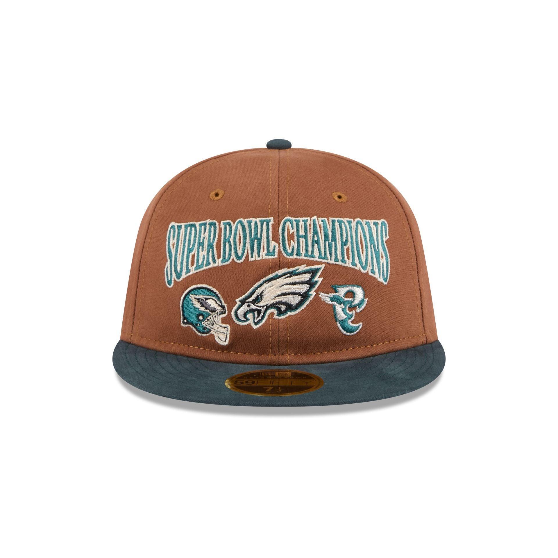 Philadelphia Eagles Champions Retro Crown 59FIFTY Fitted Hat Male Product Image