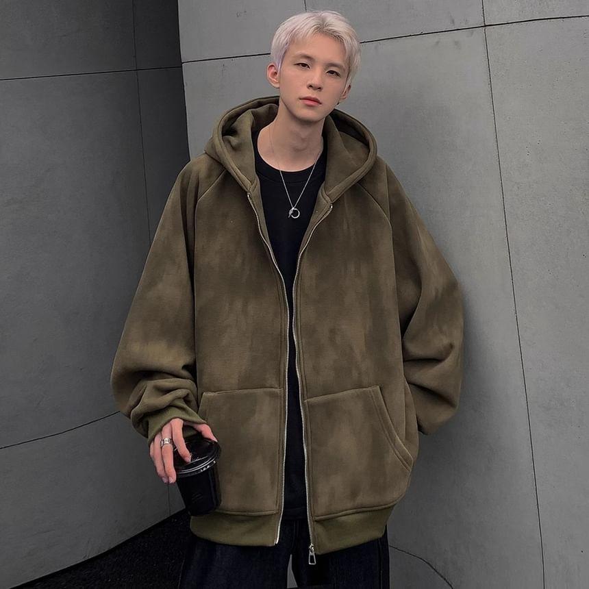 Tie Dye Zip-Up Hoodie Product Image