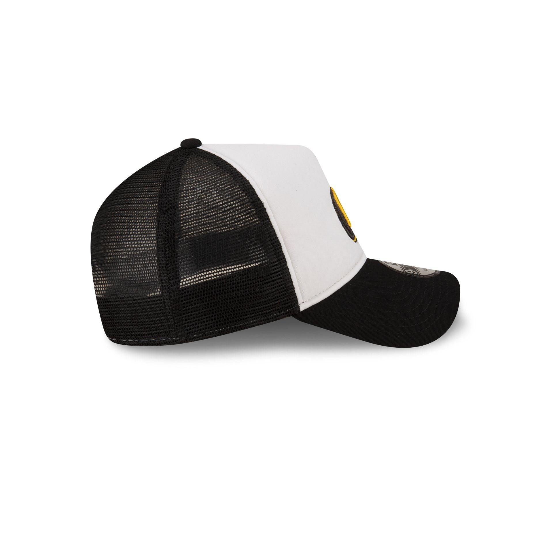 Indiana Pacers 2024 Rally Drive White 9FORTY A-Frame Trucker Hat Male Product Image