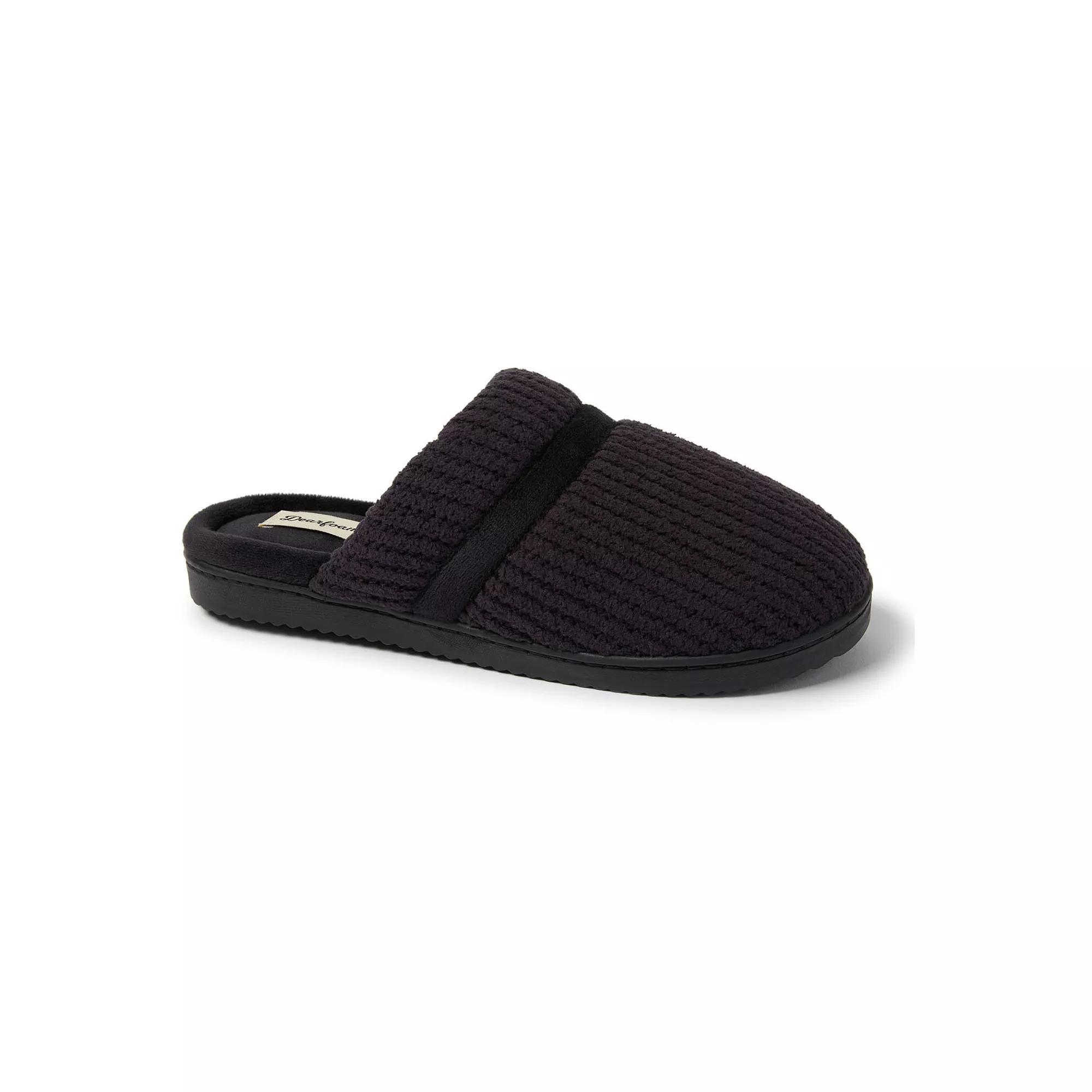 Dearfoams Serena Marled Chenille Womens Scuff Slippers Product Image