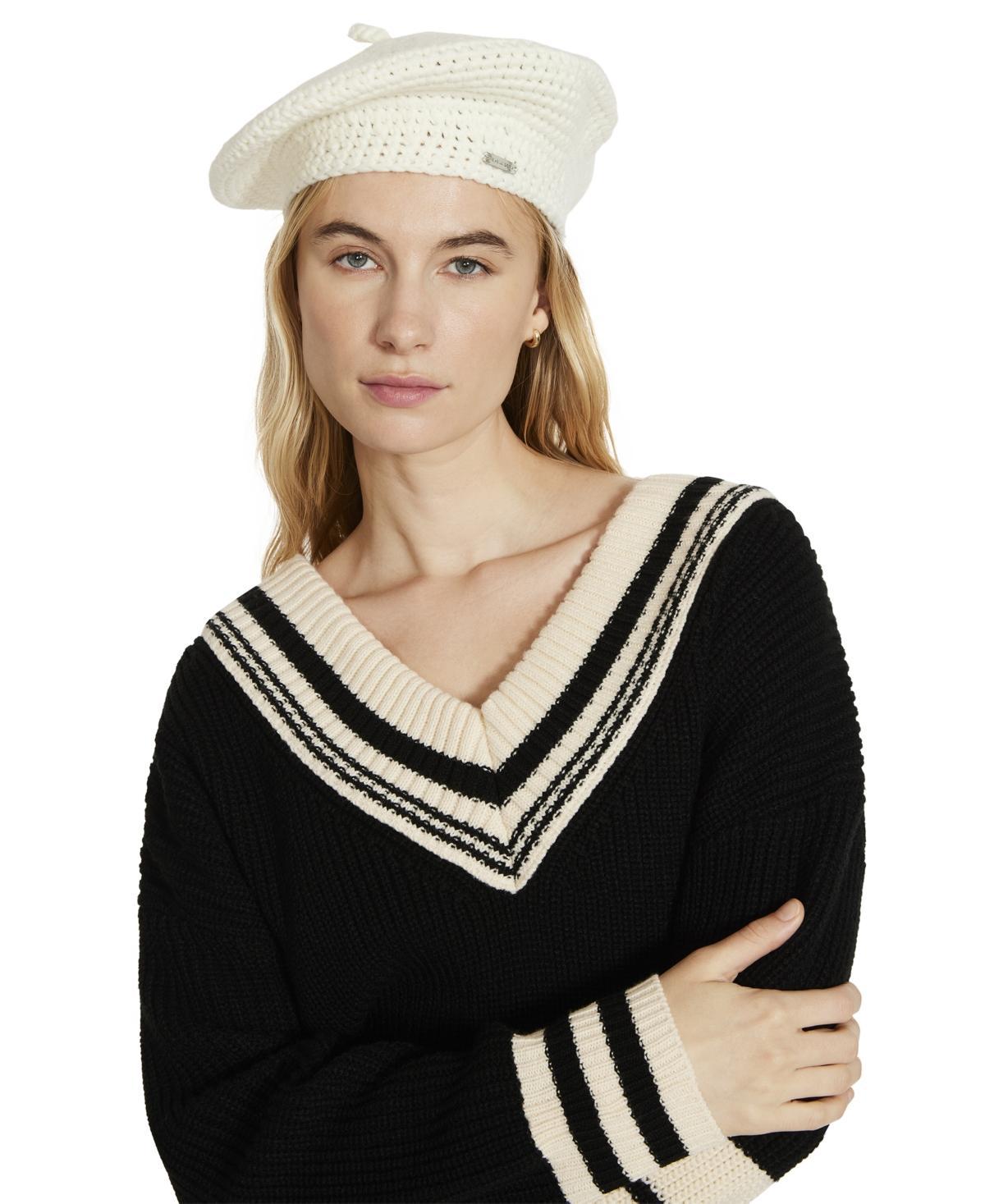 Steve Madden Womens Chunky Knit Beret Product Image