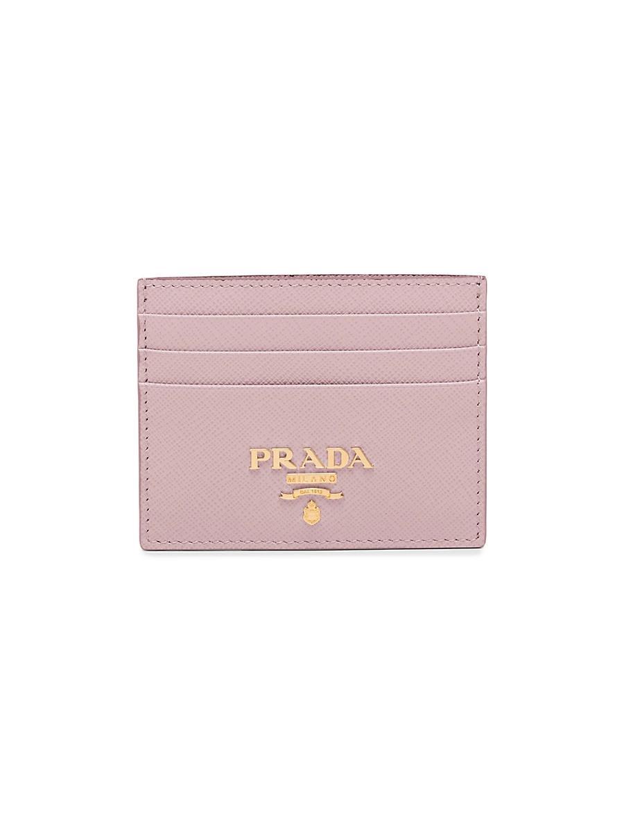 Logo Leather Card Holder Product Image