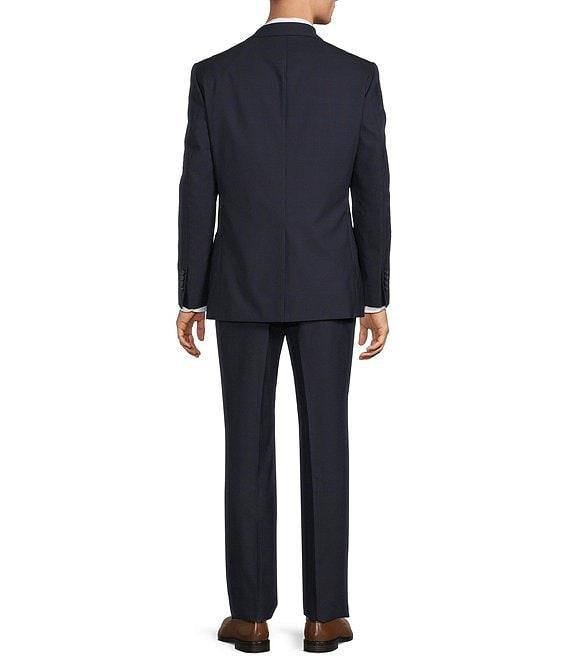 Hickey Freeman Classic Fit Windowpane Pattern 2-Piece Suit Product Image